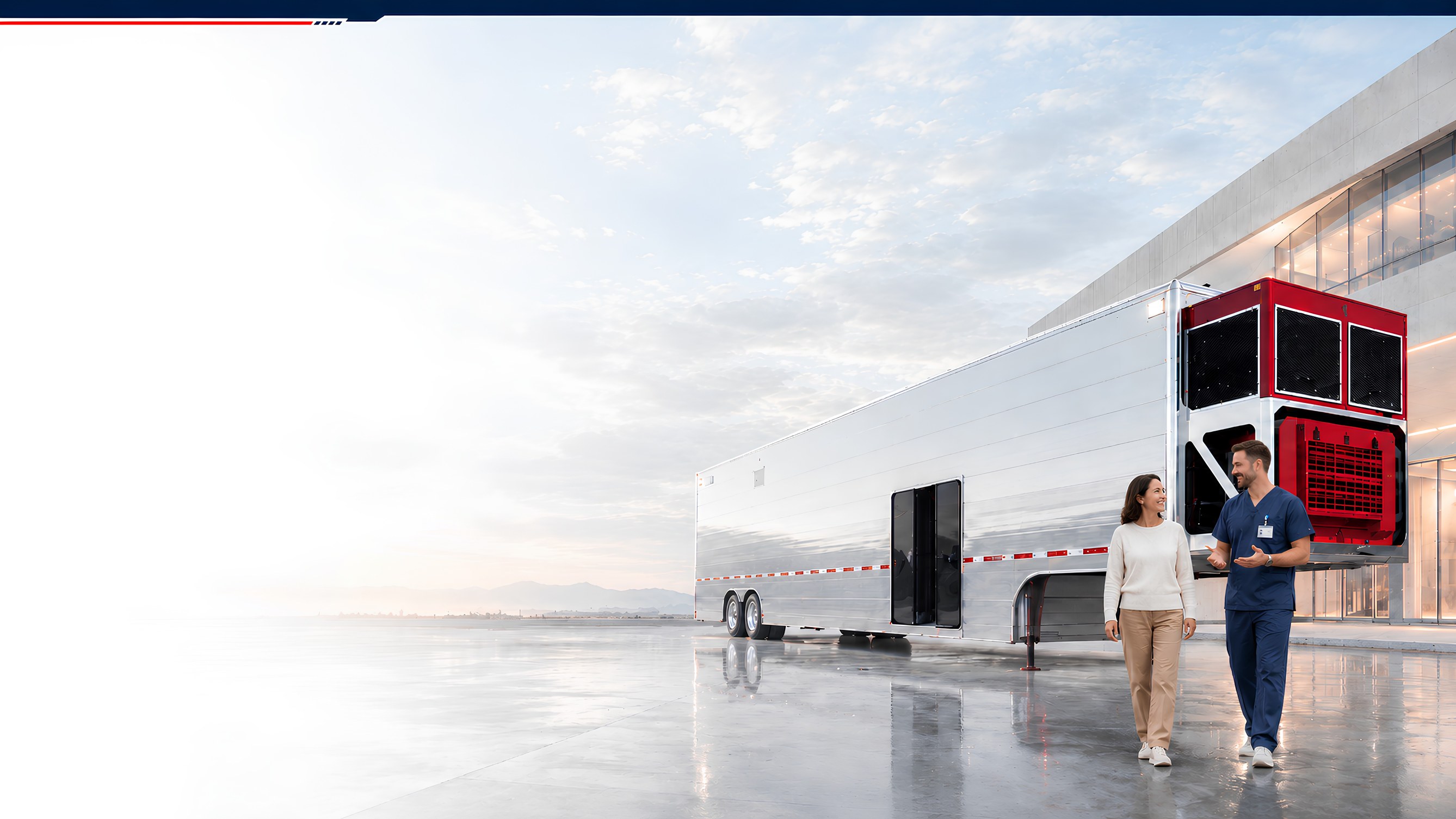 Apex WalkIn MRI trailer exterior